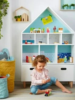 Meuble De Rangement 9 Cases Maison Blanc/bleu - Vertbaudet 12 Meuble De Rangement 9 Cases Maison Blanc/bleu - Vertbaudet -Philips Shop meuble de rangement 9 cases maison 4