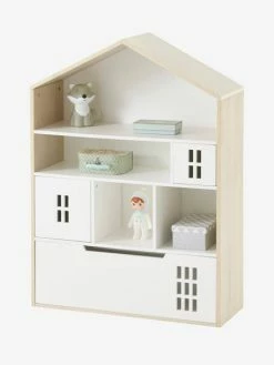 Meuble De Rangement Casas Blanc/bois - Vertbaudet