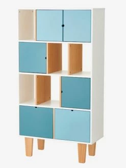 Meuble De Rangement Enfant LIGNE OSLO Blanc/bleu/bois - Vertbaudet 9 Meuble De Rangement Enfant LIGNE OSLO Blanc/bleu/bois - Vertbaudet -Philips Shop meuble de rangement enfant ligne oslo 1