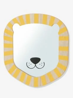 Miroir Lion Bois - Vertbaudet