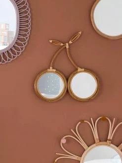 Miroir Rotin Cerise Rotin - Vertbaudet -Philips Shop miroir rotin cerise 3