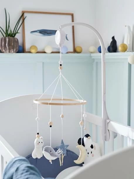 Mobile Musical ETOILE POLAIRE Bleu / Multicolore - Vertbaudet 3 Mobile Musical ETOILE POLAIRE Bleu / Multicolore - Vertbaudet