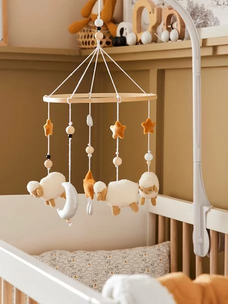 Mobile Musical PETIT MOUTON écru / Multicolore - Vertbaudet 3 Mobile Musical PETIT MOUTON écru / Multicolore - Vertbaudet