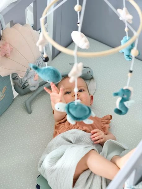 Mobile Musical SOUS L'OCÉAN Bleu / Multicolore - Vertbaudet 6 Mobile Musical SOUS L'OCÉAN Bleu / Multicolore - Vertbaudet – Image 4