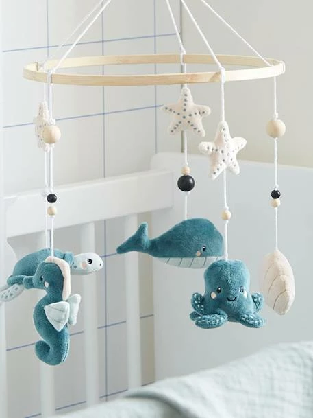 Mobile Musical SOUS L'OCÉAN Bleu / Multicolore - Vertbaudet 7 Mobile Musical SOUS L'OCÉAN Bleu / Multicolore - Vertbaudet – Image 5