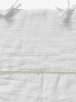 Organisateur De Table à Langer En Gaze De Coton Ivoire étoilé - Vertbaudet -Philips Shop organisateur de table a langer en gaze de coton 2