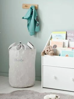 Panier à Linge Personnalisable Gris - Vertbaudet -Philips Shop panier a linge personnalisable 2