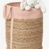 Panier En Jute Bicolore Calla Osier/rose - Vertbaudet 2 Panier En Jute Bicolore Calla Osier/rose - Vertbaudet -Philips Shop panier en jute bicolore calla
