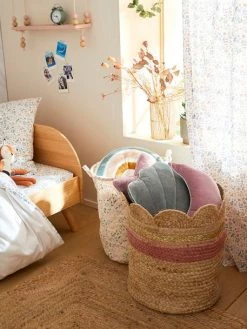 Panier En Jute Festonné Fiore Osier/rose - Vertbaudet 9 Panier En Jute Festonné Fiore Osier/rose - Vertbaudet -Philips Shop panier en jute festonne fiore 3