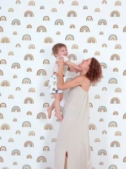 Papier Peint Arc-en-ciel Sunny LILIPINSO Multicolore - Lilipinso -Philips Shop papier peint arc en ciel sunny lilipinso 2