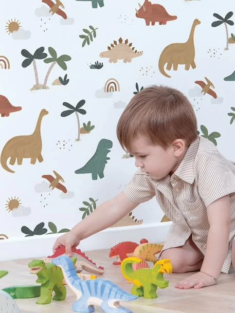 Papier Peint Dinosaures Sunny LILIPINSO Multicolore - Lilipinso 3 Papier Peint Dinosaures Sunny LILIPINSO Multicolore - Lilipinso