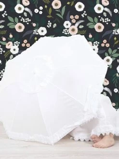 Papier Peint Intissé Lilipinso Fleurs Sur Fond Sombre - Lilipinso -Philips Shop papier peint intisse lilipinso 2