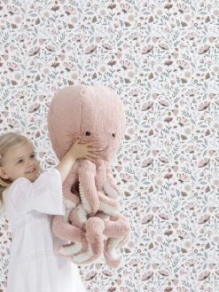 Papier Peint Intissé LILIPINSO - Ocean Flowers Multicolore - Lilipinso -Philips Shop papier peint intisse lilipinso ocean flowers 1