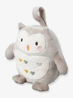 Peluche Aide Au Sommeil Rechargeable TOMMEE TIPPEE Ollie La Chouette Gris Clair/blanc - Tommee Tippee -Philips Shop peluche aide au sommeil rechargeable tommee tippee ollie la chouette 2