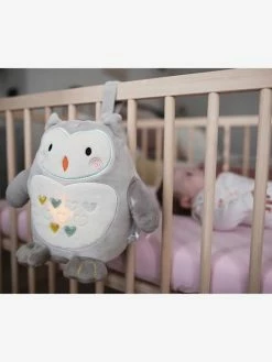 Peluche Aide Au Sommeil Rechargeable TOMMEE TIPPEE Ollie La Chouette Gris Clair/blanc - Tommee Tippee -Philips Shop peluche aide au sommeil rechargeable tommee tippee ollie la chouette 3