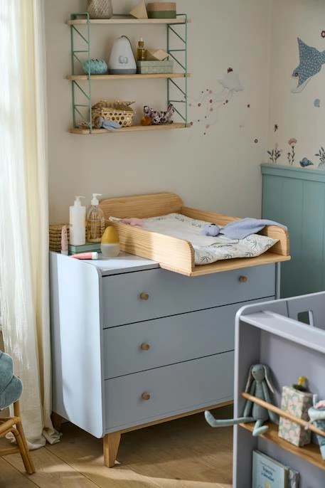 Plan à Langer 52 Cm Alba Bois Naturel - Vertbaudet 6 Plan à Langer 52 Cm Alba Bois Naturel - Vertbaudet – Image 4