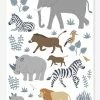 Planche De Stickers LILIPINSO - Big Five & Cie - Animaux Jungle Multicolore - Lilipinso