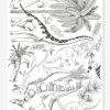 Planche De Stickers LILIPINSO - Dinosaures Et Végétaux Gris - Lilipinso -Philips Shop planche de stickers lilipinso dinosaures et vegetaux