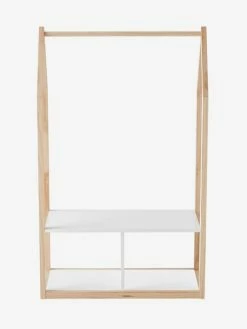 Portant Maison Blanc / Bois - Vertbaudet -Philips Shop portant maison 2