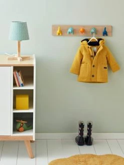 Porte-manteau Avec Patères Dinos Multicolore - Vertbaudet -Philips Shop porte manteau avec pateres dinos 2