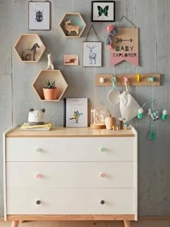 Porte-manteau Avec Patères Z'animo Bois/multicolore - Vertbaudet -Philips Shop porte manteau avec pateres zanimo 4