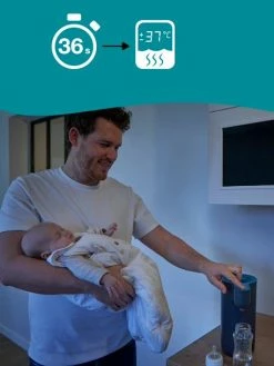 Préparateur De Biberon Milky Now BABYMOOV Bleu/gris - Babymoov -Philips Shop preparateur de biberon milky now babymoov 1