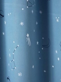 Rideau Occultant Détails Phosphorescents PLANETES Bleu - Vertbaudet -Philips Shop rideau occultant details phosphorescents planetes 2