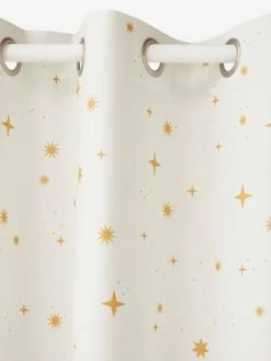 Rideau Occultant étoiles Blanc/étoiles - Vertbaudet