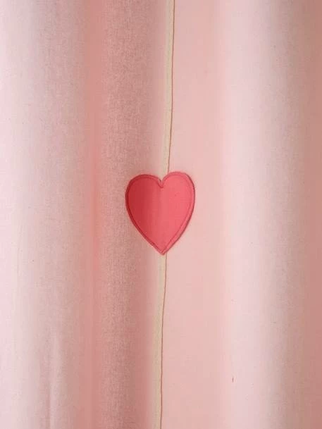 Rideau Tamisant Guirlande Coeurs Rose - Vertbaudet 5 Rideau Tamisant Guirlande Coeurs Rose - Vertbaudet – Image 3