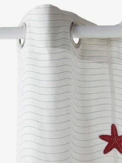 Rideau Tamisant Sous L'Océan Blanc - Vertbaudet -Philips Shop rideau tamisant sous locean 1