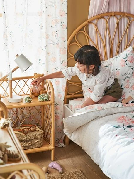 Rideau Voilage EAU DE ROSE écru / Rose - Vertbaudet 4 Rideau Voilage EAU DE ROSE écru / Rose - Vertbaudet – Image 2