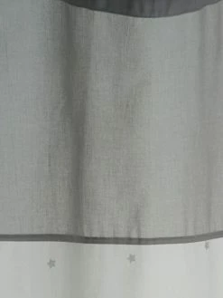 Rideau Voilage étoiles Blanc / Grege - Vertbaudet -Philips Shop rideau voilage etoiles 2