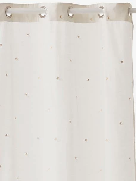 Rideau Voilage Etoiles Filantes Ivoire/or - Vertbaudet 3 Rideau Voilage Etoiles Filantes Ivoire/or - Vertbaudet