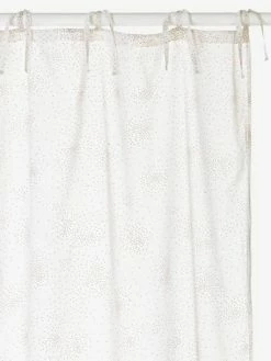 Rideau Voilage Pailleté Féérie Blanc / Paillettes - Vertbaudet