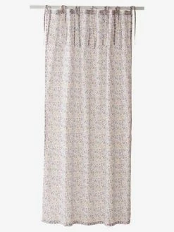 Rideau Voilage PLACE DU LILAS écru / Multicolore - Vertbaudet -Philips Shop rideau voilage place du lilas 2