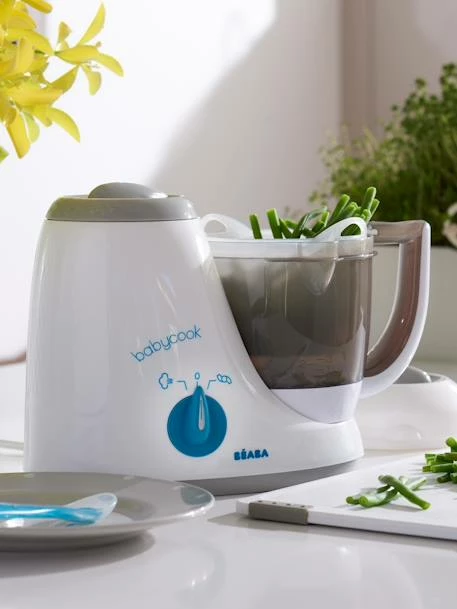 Robot BEABA Babycook Original Blanc/bleu/gris - Beaba 4 Robot BEABA Babycook Original Blanc/bleu/gris - Beaba – Image 2