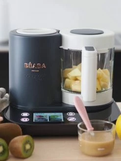 Robot Connecté BEABA Babycook Smart Gris Anthracite/blanc - Beaba -Philips Shop robot connecte beaba babycook smart 3