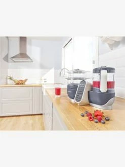 Robot Multifonction BABYMOOV Nutribaby+ Préparateur Culinaire Cuiseur Et Mixeur Industrial Grey - Babymoov -Philips Shop robot multifonction babymoov nutribaby preparateur culinaire cuiseur et mixeur 2
