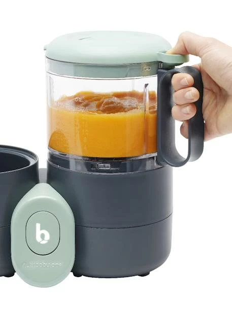 Robot Multifonction Préparateur Culinaire Cuiseur Et Mixeur BABYMOOV Nutribaby One Noir/gris - Babymoov 7 Robot Multifonction Préparateur Culinaire Cuiseur Et Mixeur BABYMOOV Nutribaby One Noir/gris - Babymoov – Image 5