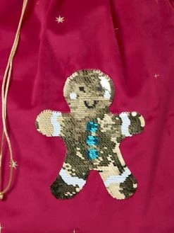 Sac à Jouet Pain D'épice Sequins Réversibles Rouge - Vertbaudet -Philips Shop sac a jouet pain depice sequins reversibles 1