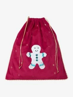 Sac à Jouet Pain D'épice Sequins Réversibles Rouge - Vertbaudet -Philips Shop sac a jouet pain depice sequins reversibles 5