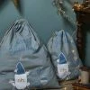 Sac à Jouets Père Noël Scandinave Vert / Bleu - Vertbaudet -Philips Shop sac a jouets pere noel scandinave