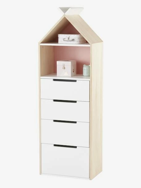 Semainier Fond Réversible Bleu Ou Rose LIGNE TIPILI Bleu Clair - Vertbaudet 3 Semainier Fond Réversible Bleu Ou Rose LIGNE TIPILI Bleu Clair - Vertbaudet