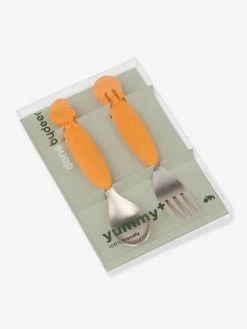 Set 2 Couverts DONE BY DEER YummyPlus Sea Friends Rose - Done By Deer -Philips Shop set 2 couverts done by deer yummyplus sea friends 3