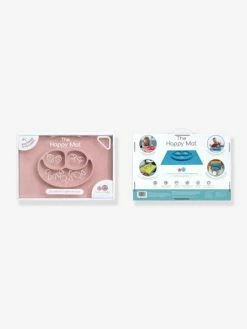 Set De Table Tout-en-un Avec Assiette EZPZ Happy Mat En Silicone Rose - EZPZ -Philips Shop set de table tout en un avec assiette ezpz happy mat en silicone 2