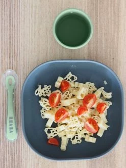 Set Vaisselle 4 Pièces Silicone BEABA Rose - Beaba -Philips Shop set vaisselle 4 pieces silicone beaba 3