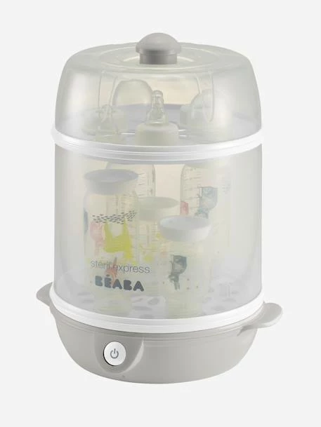 Stérilisateur Stéril Express Evolutif BEABA Gris/blanc - Beaba 3 Stérilisateur Stéril Express Evolutif BEABA Gris/blanc - Beaba