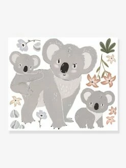 Stickers Géants Branche Koala Lilydale LILIPINSO Gris - Lilipinso