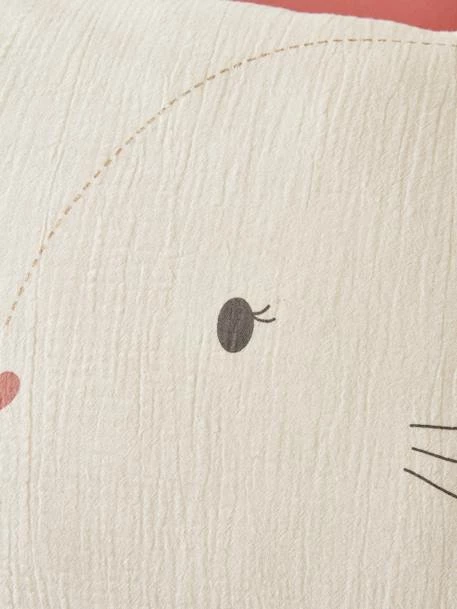 Taie D'oreiller Bébé En Gaze De Coton GRENIER écru - Vertbaudet 5 Taie D'oreiller Bébé En Gaze De Coton GRENIER écru - Vertbaudet – Image 3