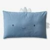 Taie D'oreiller Bébé PETIT DINO Bleu - Vertbaudet -Philips Shop taie doreiller bebe petit dino